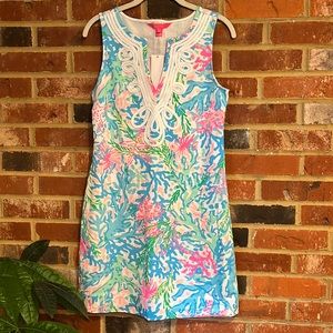 Lilly Pulitzer Harper Shift Multi Coral Bay